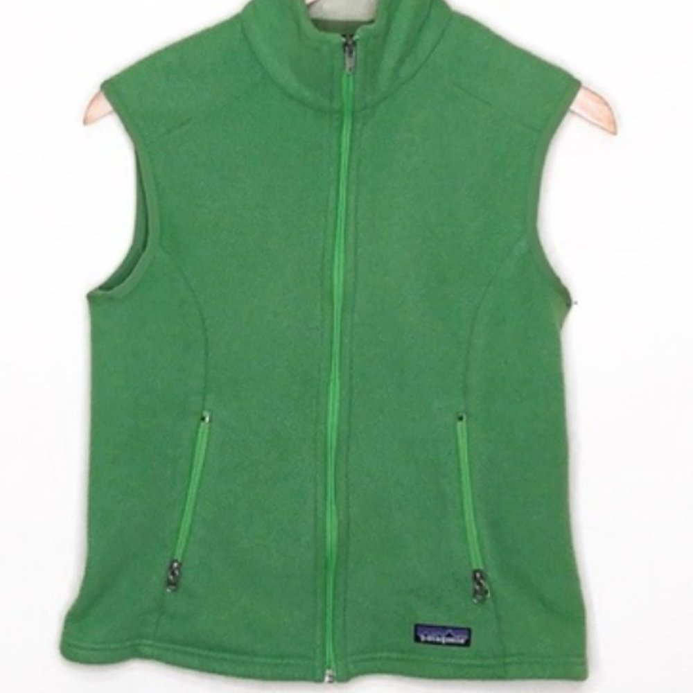 Patagonia Synchilla Green Fleece Vest